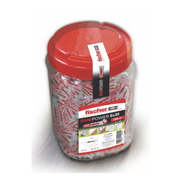 Fischer DuoPower Cheville Ø6 x 30 mm, Boîte de 750 unités
