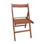 BigBuy Home Chaise Pliante en Bois de Hêtre Cerisier
