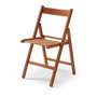 Silla plegable en bois de cerisier 79 x 42,5 x 47,5 cm - Chaise pliante