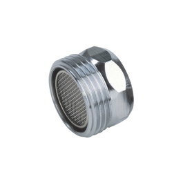 Gardena Adaptateur fileté pour connexion robinet cuisine mâle Ø26,5mm (3/4") femelle M22x1mm inox