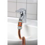 Gardena Adaptateur fileté pour raccordement au robinet de cuisine mâle Ø26,5mm (3/4) vers mâle M24x1mm acier inoxydable chromé