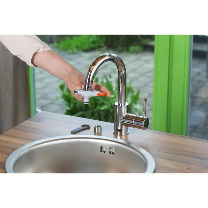 Gardena - Adaptateur de robinet d'intérieur pour tuyau d'arrosage - Connexion GARDENA System - Filetage M22 ou M24