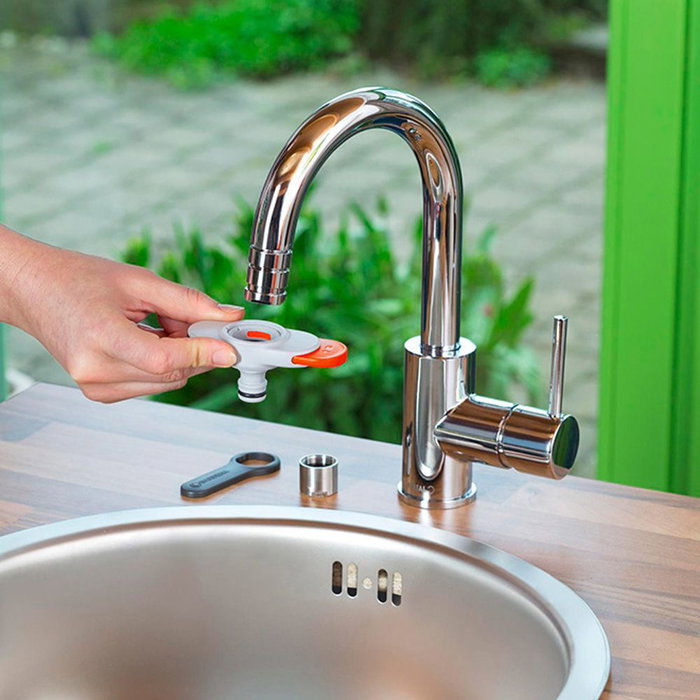 Gardena Adaptateur de robinet d'intérieur M22/M24