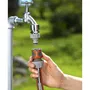 Gardena - Raccord d'arrosage rapide Power Grip - Pour tuyau Ø19 mm - Fixation 1 clic - Résistant au gel et UV - Haute qualité