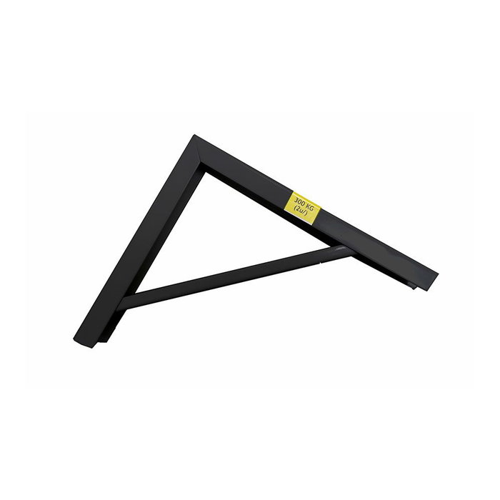Equerre Fepre Noir Acier 18 x 20 cm Equerre Fepre Noir Acier 18 x 20 cm