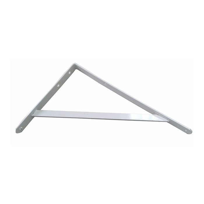 Equerre Fepre Blanc Acier 25 x 40 cm Equerre Fepre Blanc Acier 25 x 40 cm