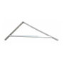 Equerre Fepre Blanc Acier 33 x 50 cm