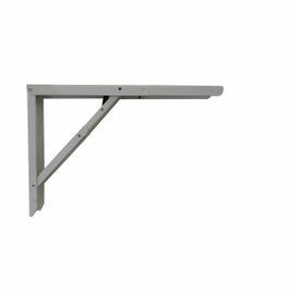 Fepre Équerre Pliable en Acier 30 x 40 cm Argenté