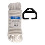 corde élastique EDM 87855 Blanc 15 m
