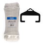 corde élastique EDM 87856 Blanc 20 m