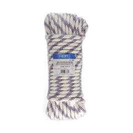 Edm Corde driza polyester haute ténacité tricolore 10 mm x 20 m