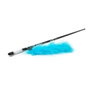 Nayeco Jouet pour chat tige avec plume de 48 cm, couleurs assorties