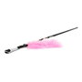Nayeco Jouet pour chat tige avec plume de 48 cm, couleurs assorties