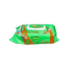 GILL'S Lingettes humides pour animaux domestiques XL 30 x 20 cm, 40 Unités