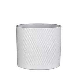Mica Decorations Pot de fleurs Era en céramique blanc Ø 23 x 21,5 cm