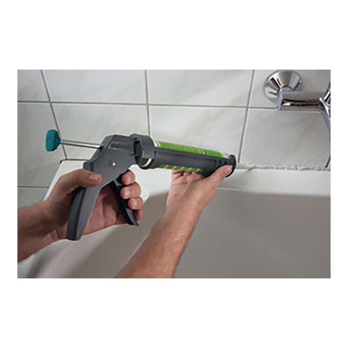 Pistolet à silicone Wolfcraft MG100 Noir/Vert Pistolet à silicone Wolfcraft MG100 Noir/Vert