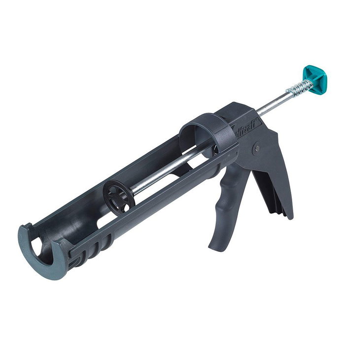 Pistolet à silicone Wolfcraft MG100 Noir/Vert Pistolet à silicone Wolfcraft MG100 Noir/Vert