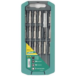 Wolfcraft Jeu de 17 pièces