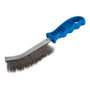 Wolfcraft Brosse métallique à main en acier, 265 mm