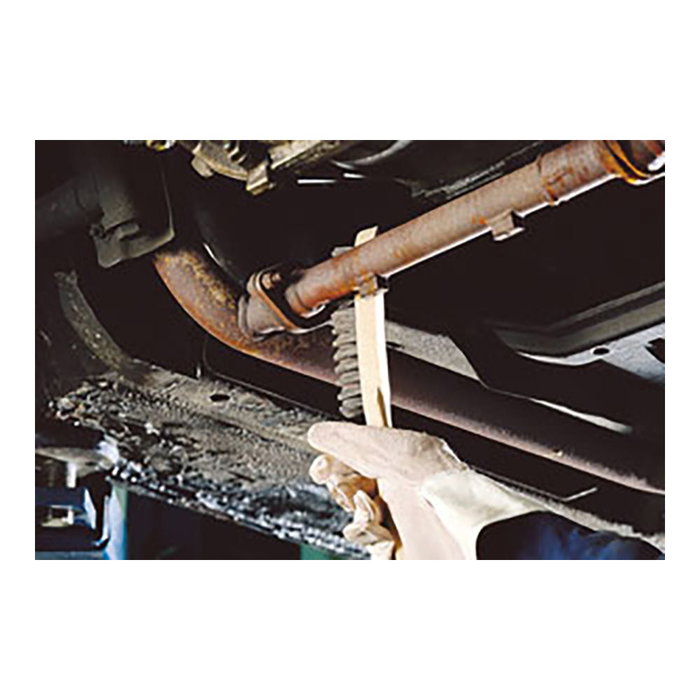 Wolfcraft Brosse métallique à main en acier avec manche en bois, 280 mm Wolfcraft Brosse métallique à main en acier avec manche en bois, 280 mm