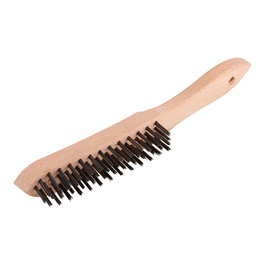 Wolfcraft Cepillo metálico de mano en acier, 4 rangées, 280 mm