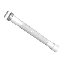Prhie B9345OT64B0 Magikone tube de vidange flexible extensible 1"1/2 x 40-50mm blanc polypropylène