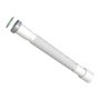 Prhie B9345OT64B0 Magikone tube de vidange flexible extensible 1"1/2 x 40-50mm blanc polypropylène