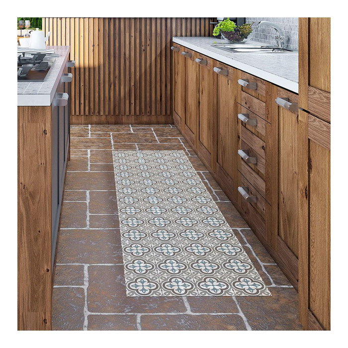 Tapis en vinyle Stor Planet Hidra Gris 60 x 200 cm