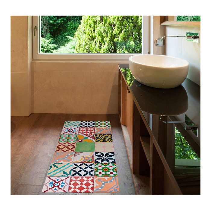 Tapis Stor Planet Multicouleur Mosaïque 100 % PVC (50 x 110 cm)