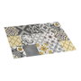 Tapis en vinyle Stor Planet Croma Patch Gris Ambre 100 % PVC (45 x 75 cm)