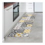 Tapis en vinyle Stor Planet CROMA PATCH Gris 100 % PVC (60 x 200 cm)