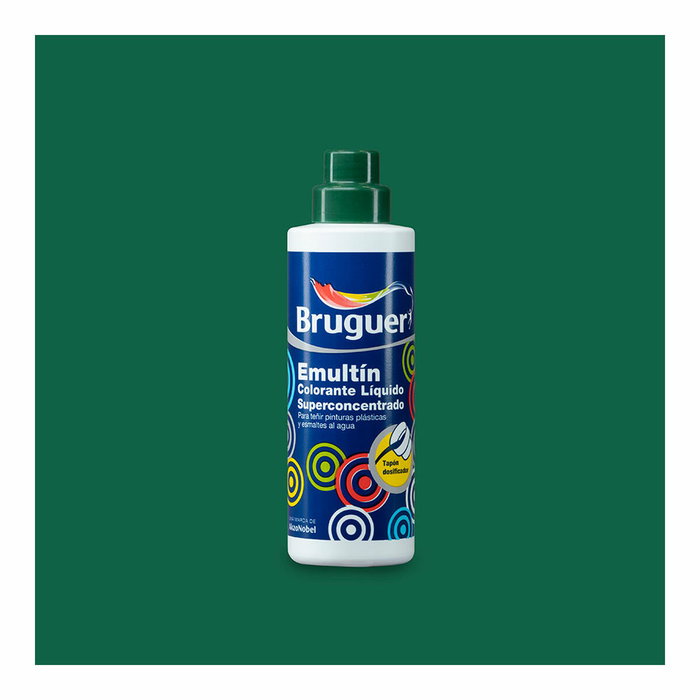 Colorant liquide super concentré Bruguer Emultin 5056651 50 ml Vert émeraude Colorant liquide super concentré Bruguer Emultin 5056651 50 ml Vert émeraude