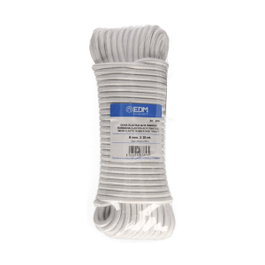 Edm Corde élastique blanche de haute ténacité, 6 mm x 20 m