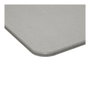 5Five Tapis de bain en diatomite 60 x 39 x 1 cm Gris antidérapant