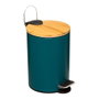 Poubelle 5five Simply Smart Colors Vert émeraude 3 L