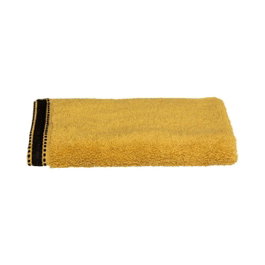 Atmosphera Serviette de bain Joia moutarde 30 x 50 cm