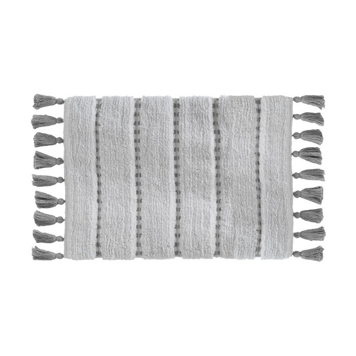 Tapis de bain 5five Simply Smart Gris Coton 50 x 75 cm Tapis de bain 5five Simply Smart Gris Coton 50 x 75 cm