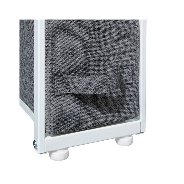 5Five Commode à tiroirs étroite gris foncé 73,5 x 48 x 20 cm 5Five Commode à tiroirs étroite gris foncé 73,5 x 48 x 20 cm