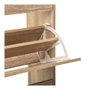 Range-chaussures 5five Simply Smart Naturel Bois 115 x 60 x 24 cm