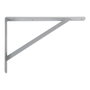 Support mural AMIG 9-9806 Etagères Gris Acier (25 x 20 cm)