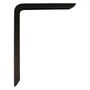 Support mural AMIG 4plus-21110 Etagères Noir Aluminium (25 x 15 cm)