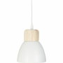 Atmosphera Suspension Métal Blanc 25 W (19 x 15 cm)