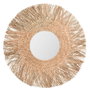 Atmosphera Miroir mural Jungly Rond Naturel Joncs (Ø 80 cm)