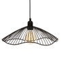 Atmosphera Suspension métallique collection Château E27 noir Ø 34 x 15,5 cm, câble 80 cm
