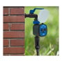 Aqua Control Robinet antigel 1/2" pour jardin, laiton et nylon, noir/bleu