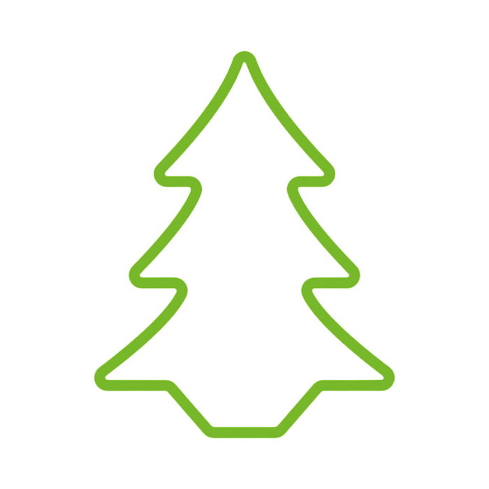 Figurine Décorative EDM 72128 Flexiled Vert Sapin 45 x 3 x 62 cm Figurine Décorative EDM 72128 Flexiled Vert Sapin 45 x 3 x 62 cm