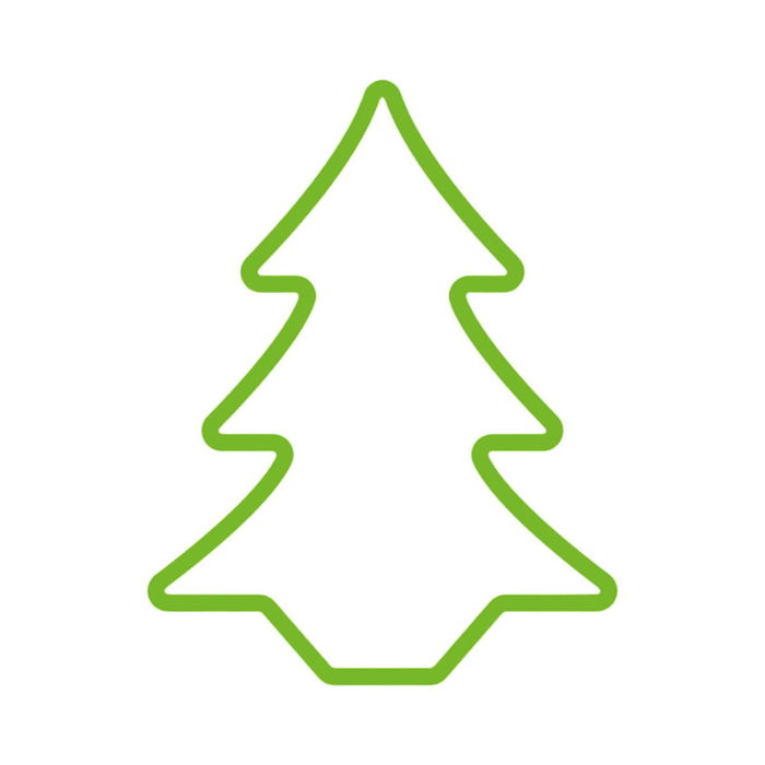 Figurine Décorative EDM 72128 Flexiled Vert Sapin 45 x 3 x 62 cm Figurine Décorative EDM 72128 Flexiled Vert Sapin 45 x 3 x 62 cm