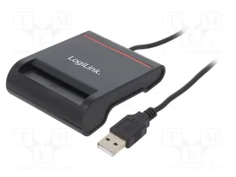 LOGILINK Lecteur de cartes à puce USB 2.0 Negro