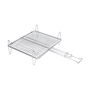 Grille de Barbecue pour Poissons Sauvic Zinc 30 x 35 cm