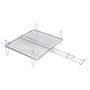 Grille de Barbecue pour Poissons Sauvic Zinc 30 x 35 cm
